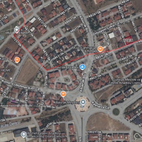 C21 Loft'tan Albayrak Meydanı (Şemikler) Satılık Arsa