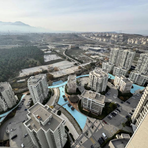 Denizli Sinpaş Aqua City F2 Kule En Üst Katta Kiralık Daire