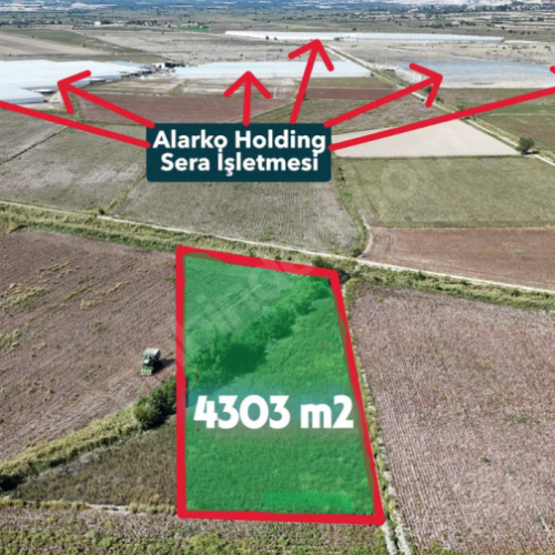 C21 LOFT'TAN GÖLEMEZLİ MAH.'DE SATILIK 4.303 M2 TARIM ARAZİSİ.